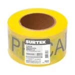 Cinta para Barricada Precaución 3" x 10m Surtek 137297 - Imagen 2