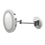 Espejo Retráctil con Aumento 5x y Luz Led Helvex ES-003