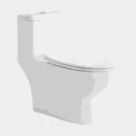 WC One Piece Alargado Blanco Eco Celite Roca 65ECO