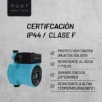 Kit Calentador Instantáneo 8 l/min + Bomba Presurizadora 1/6 HP Nuur - Imagen 7