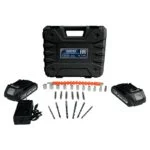 Rotomartillo Inalámbrico 1/2" 20V 40Nm con Accesorios y 2 Baterías Fiat MARCHES - Imagen 7