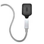 Regadera de Mano 3 Piezas Cromo/Negro RM502C