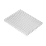 Lamina de Policarbonato Celular 6 mm 1.83 x 12.20 metros Cristal $186 m2 Poligaren