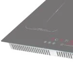 Parrilla de Inducción Magnética Negro Mate de 5 Quemadores (Zona Flex) 77cm 220-240V Nuur PARIN577-BM - Imagen 2