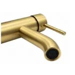 Monomando para Lavabo Dorado Meer MZM4112 - Imagen 3