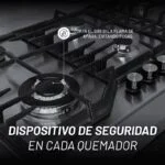 Parrilla Acero Inoxidable de 4 Quemadores Empotrable 59cm Nuur PARGA4AI - Imagen 7