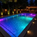 Reflector Aquex para Piscina Luz Led Color 24W 12V Cable de 3.2 Metros 111516 - Imagen 2