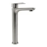 Monomando Alto para Lavabo Satinado Meer MZM4148