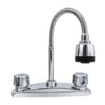 Mezcladora Flexible para Fregadero Cromo Meer MZF8523FC