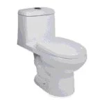WC One Piece Alargado Blanco Dica WC.4007.01