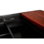 Fregadero de Submontar Acero Inoxidable Negro Mate 78 x 43 x 22 cm con Escurridor y Tabla Axcent Sophie - Imagen 5