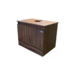 Gabinete Suspendido 60 x 45 x 58cm con Lavabo + Accesorios de Instalación Vanity Pack Olivo Ekon/Ceramosa 62806 - Imagen 4