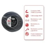 Cable THW-LS/THHW-LS CE RoHS Calibre 10 AWG Negro 50 Metros IUSA 267297 - Imagen 2