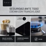 Parrilla de Inducción Magnética 1 Quemador 28cm 127V Nuur PARIN1 - Imagen 4