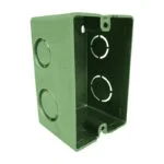 Caja Tipo Chalupa 4" x 2" Rectangular de PVC Argos CHPP013