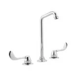 Mezcladora de Hospital 8" a 12" con Cuello de Ganso Giratorio y Manijas Largas H-13341G Helvex