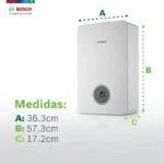 Calentador Instantáneo Modulante Tiro Forzado 17 L/min Balanz Vento Gas LP Bosch 7736505744 - Imagen 5