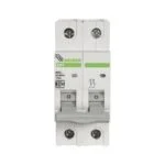 Interruptor Termomagnético Riel DIN 2 Polos 16A IUSA 616898 - Imagen 2