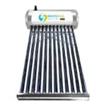 Calentador Solar 12 Tubos 150 Litros para Baja Presión Base Corta Novosol