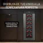 Cava Enfriadora de Vino 12 Botellas Nuur CAVA12 - Imagen 4