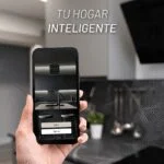 Campana de Pared tipo Pantalla con Cristal Templado Negro 60cm Nuur CAMEXPA60VT - Imagen 6