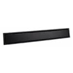 Coladera Rectangular 60cm Acero Inoxidable Negro Mate Meer RS1-1060