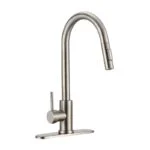 Monomando para Fregadero Retráctil Satinado MZM8119