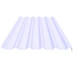 Lamina de Policarbonato T-81 Perfil R-101 1.07 x 7.32 metros Cristal/Transparente Garen