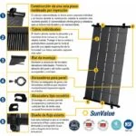 Panel Solar para Piscina SunValue 2da. Generación 3.10 x 1.20 metros 114834 - Imagen 4