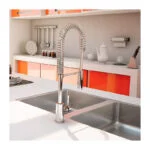 Monomando para Cocina con Resorte Profesional/Gourmet Cromo E-305 Helvex - Imagen 2