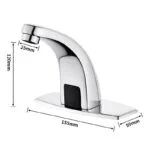 Llave de Sensor para Lavabo Hanlaikai 8103L - Imagen 3