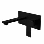 Monomando Empotrable para Lavabo Negro Mate ROW Tecnobath TB41.021NEGRO
