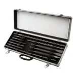 Set 12 Piezas de Accesorios SDS Plus con Maletin Gladiator BP 812K
