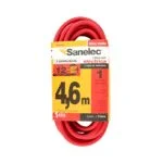 Extensión Eléctrica de Uso Rudo 3 X 12 AWG Roja 4.6 Metros Sanelec 2238