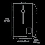Calentador Instantáneo de Tiro Forzado 25 l/min Gas Natural 4 Servicios RHIN-CHL25N Rheem - Imagen 4