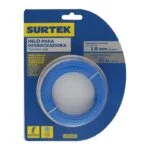 Hilo Redondo para Desbrozadora Azul 1.65mm x 15m Surtek 130260 - Imagen 2