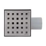Coladera Cuadrada con Rejilla Perforada Inox Urrea CCRPINOX - Imagen 2
