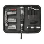 Set de Puntas y Dados + Llaves Allen + Linterna 38 Piezas Bosch 2607017511 - Imagen 2