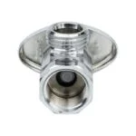 Llave de Control Angular Latón Cuerda Interior Cierre Compresión Cromo Coflex IP-100 - Imagen 3