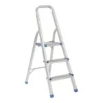 Escalera Plegable tipo Taburete de Aluminio 3 Peldaños 1.08 metros Carga 150 Kg Surtek ETTA3