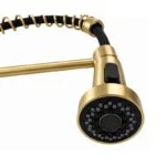 Monomando Flexible para Fregadero Dorado Meer MZM8126F - Imagen 2