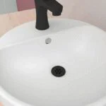 Contra de Rejilla con Rebosadero para Lavabo Ébano CLR-01-EB Proyecta - Imagen 2