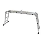 Escalera Articulada de Aluminio 12 Peldaños Tipo III 3.79 metros Carga 150 Kg Escalumex MEC-12-2 - Imagen 2