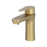 Monomando Corto para Lavabo Dorado Dica 4437.5 - Imagen 2