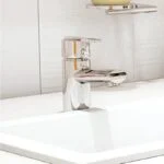 Monomando de Lavabo Explora Sin Contra Cromo E-908 Helvex - Imagen 2