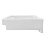 Lavadero de Plástico con Pileta Estándar Blanco 71 x 65 x 25cm Versaplas LD71B03Z - Imagen 4