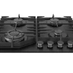 Paquete Campana de Pared Doble Cristal Templado Negro Mate 60cm + Parrilla Cristal Templado Negro Mate de 4 Quemadores Empotrable 59cm NUUR - Imagen 7