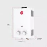 Calentador Instantáneo de 6 Litros/Min Gas Natural 1 Servicio Rheem RHE-CHN06N - Imagen 6