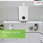 Calentador Instantáneo Modulante Tiro Forzado 20 L/min Balanz Vento Gas LP Bosch 7736505622 - Imagen 2