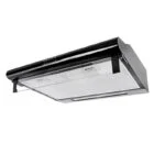 Campana Extractora Slim de Acero Negro Mate Supra CB-60-BLACK - Imagen 3